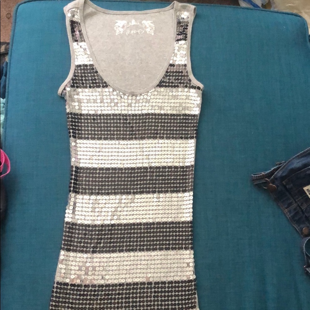 Sequin Tank Sz. M/L